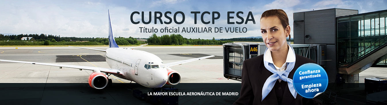 Curso TCP ESA - Título Oficial Auxiliar de Vuelo