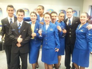 El día a día de trabajo para un auxiliar de vuelo