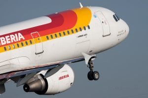 Reapertura de la rutas Madrid - La Habana, Montevideo y Santo Domingo de Iberia