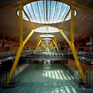 El aeropuerto de Madrid Barajas creció el mes pasado, superando los 3,4 millones de pasajeros