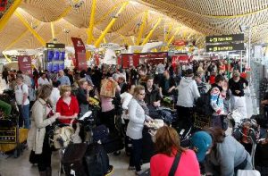 Récord histórico de pasajeros para el Aeropuerto de Barajas en julio de 2015