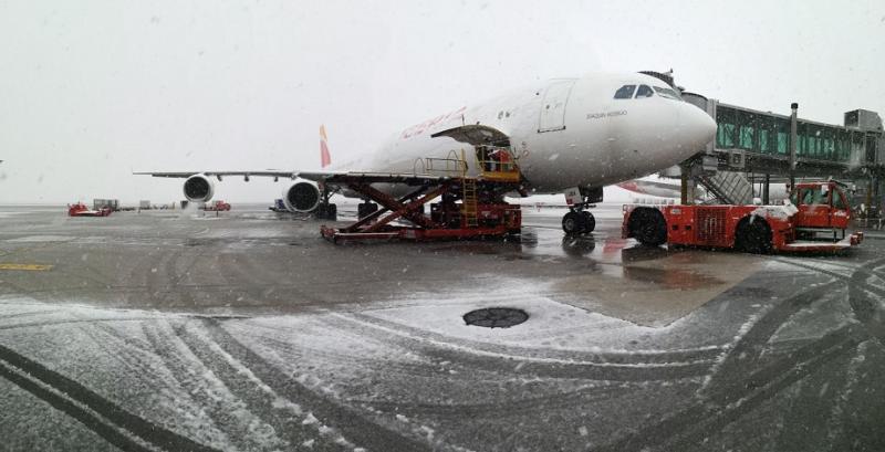 ¿Cómo se descongela un avión?