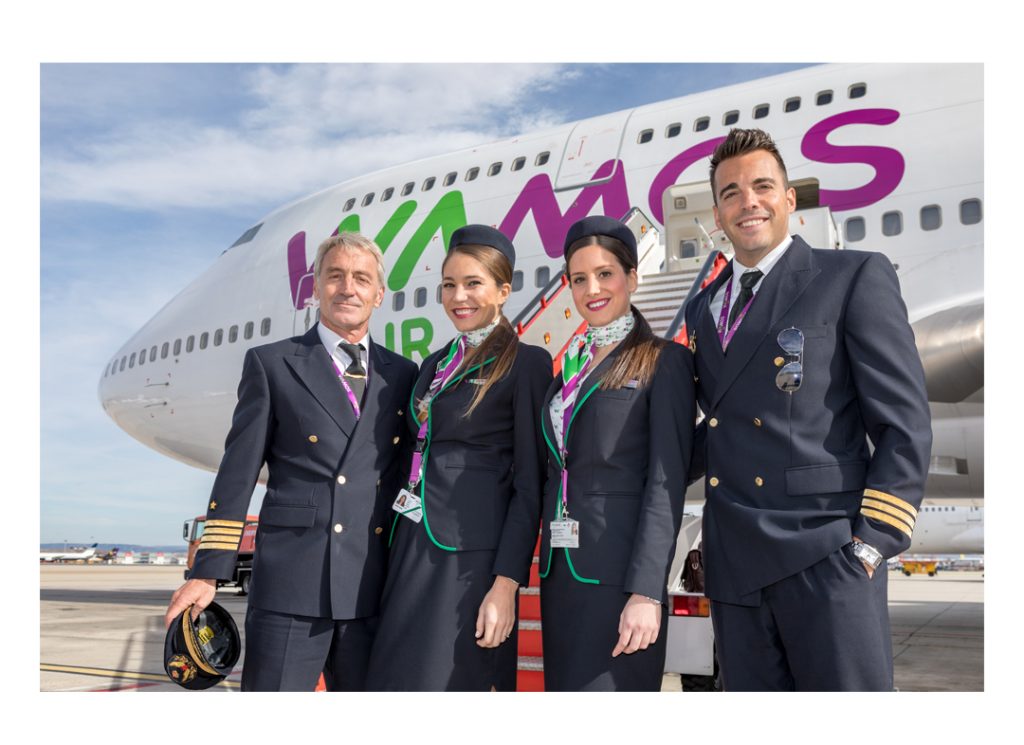 ¡Oferta de empleo TCP! Convocatoria de Selección de Auxiliar de Vuelo en Wamos Air para junio de 2018 en Madrid