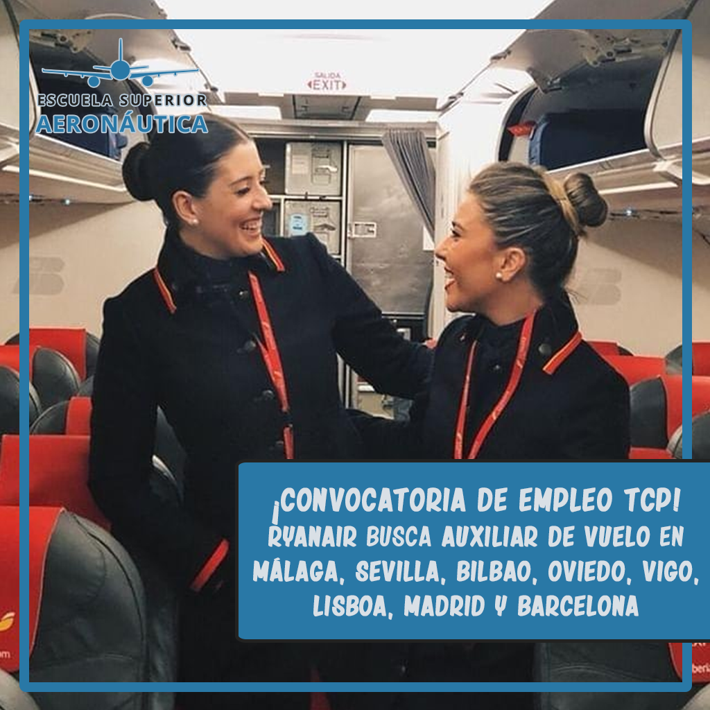 Oferta de empleo TCP: Convocatoria de Selección de Iberia Express para enero de 2020