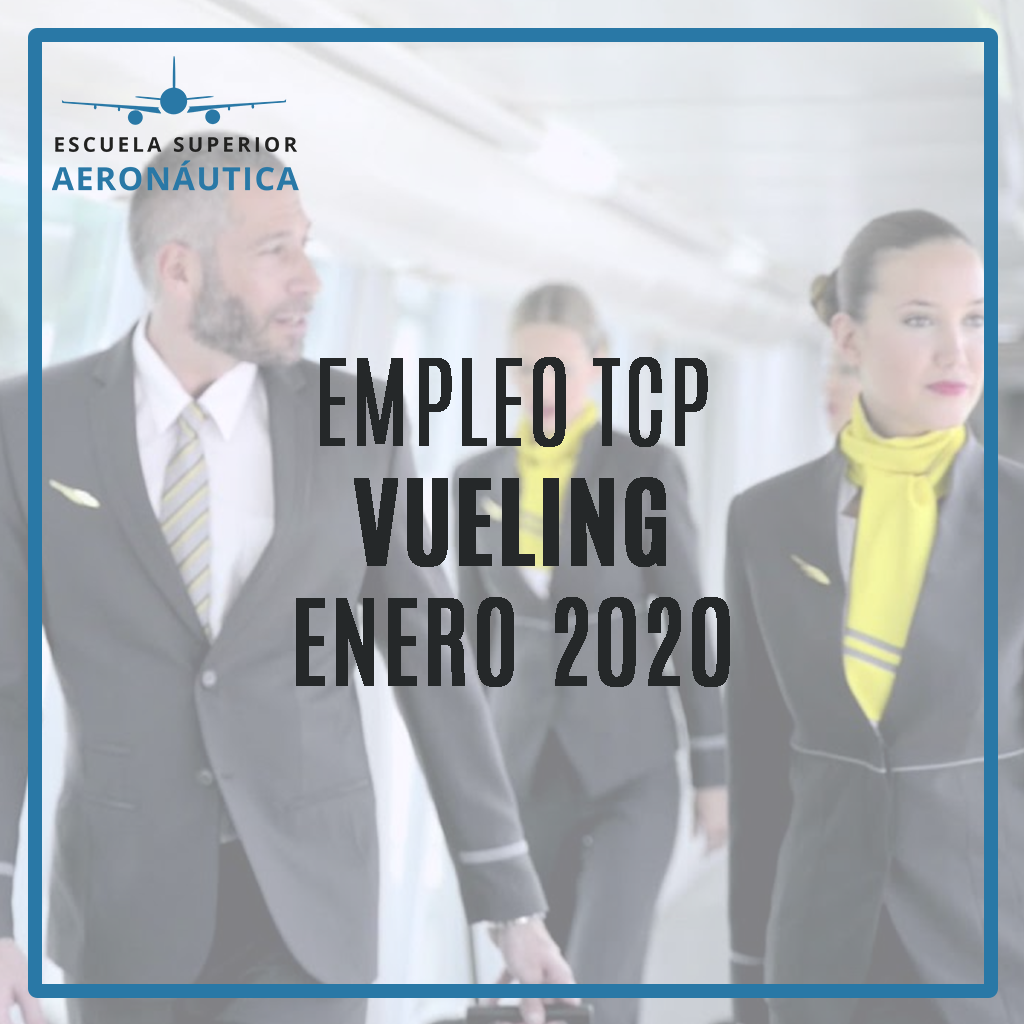 Oferta de empleo para enero de 2020: Vueling busca auxiliares de vuelo en Madrid, Barcelona y Málaga