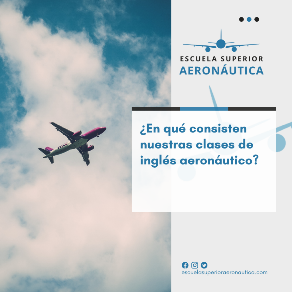 ¿En qué consisten nuestras clases de inglés aeronáutico?