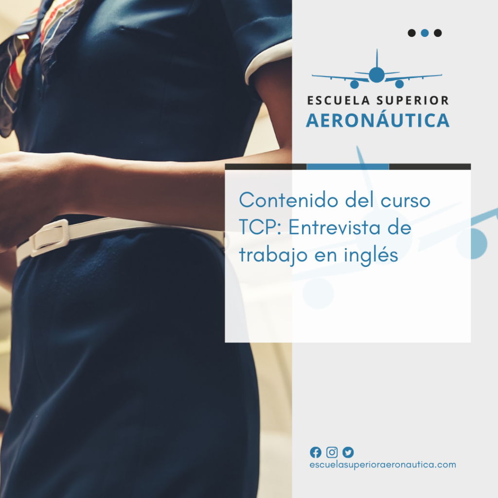 Contenido del curso TCP: Entrevista de trabajo en inglés