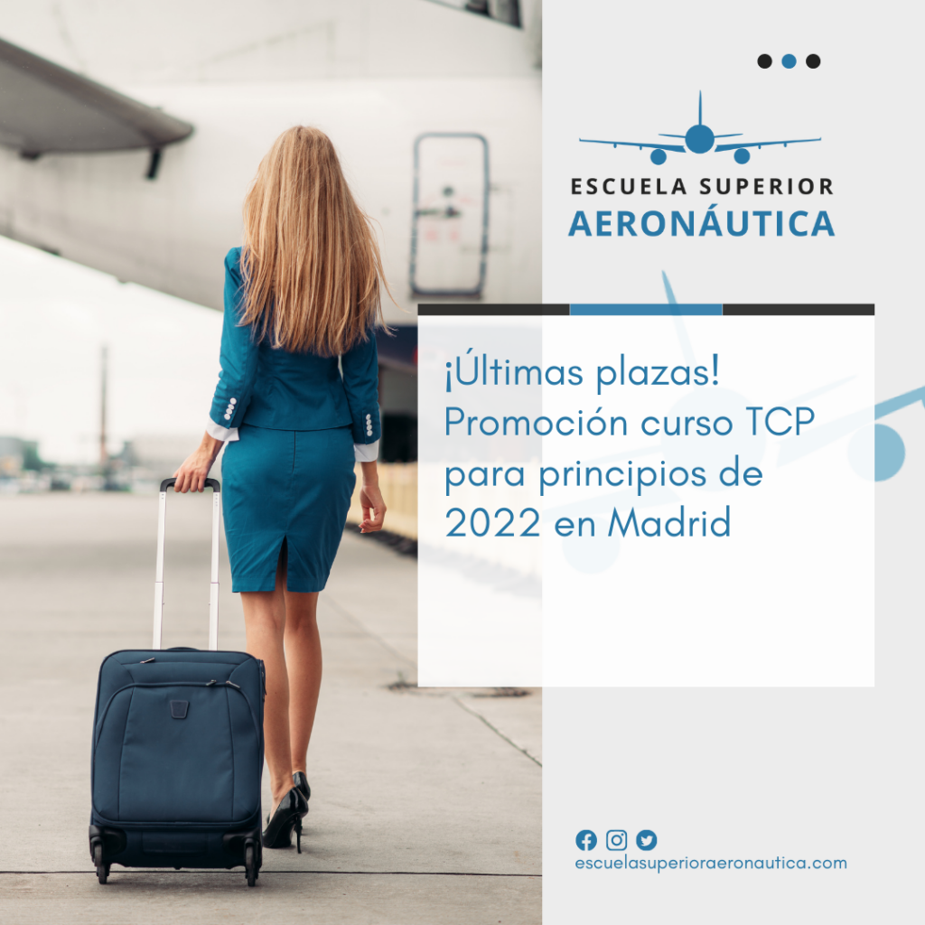 ¡Últimas plazas! Promoción curso TCP para principios de 2022 en Madrid