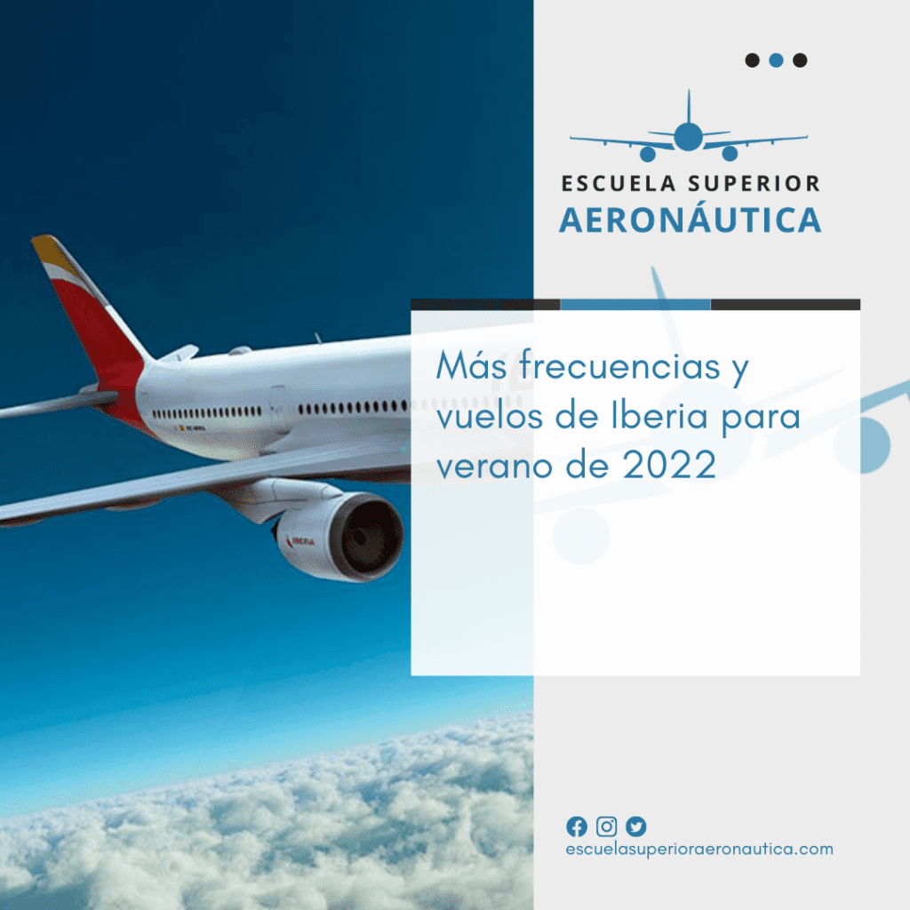 Más frecuencias y vuelos de Iberia para verano de 2022