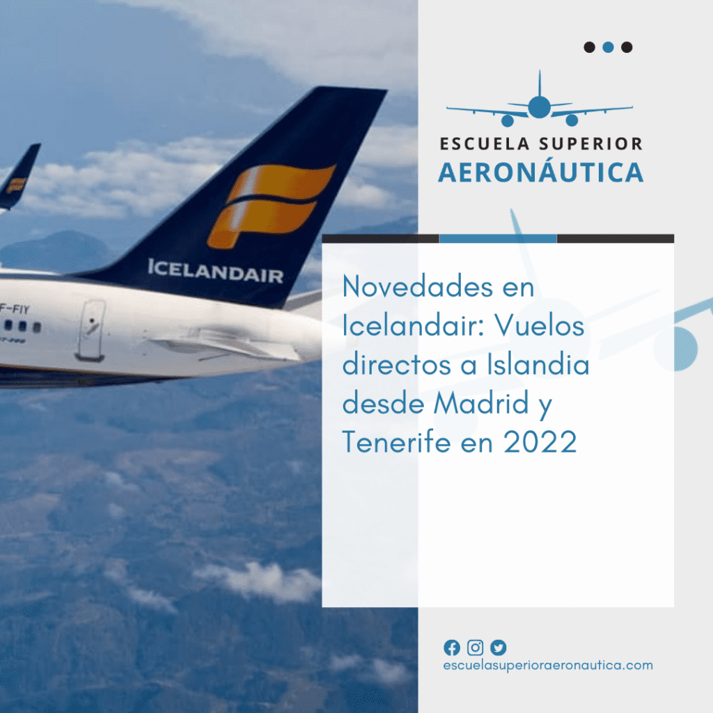 Novedades en Icelandair: Vuelos directos a Islandia desde Madrid y Tenerife en 2022
