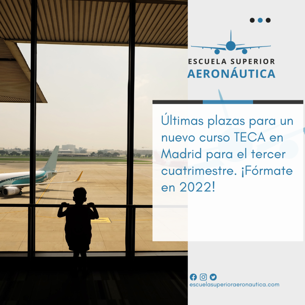 Últimas plazas para un nuevo curso TECA en Madrid para el tercer cuatrimestre. ¡Fórmate en 2022!