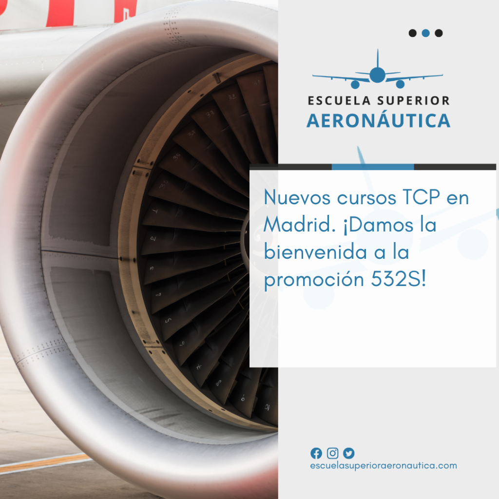 Nuevos cursos TCP en Madrid. ¡Damos la bienvenida a la promoción 532S!