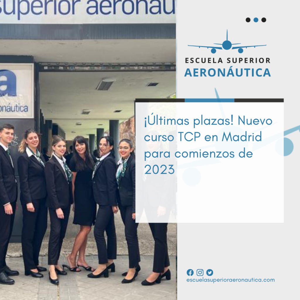 ¡Últimas plazas! Nuevo curso TCP en Madrid para comienzos de 2023