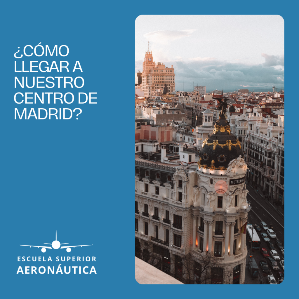 ¿Cómo llegar a la Escuela Superior Aeronáutica de Madrid?