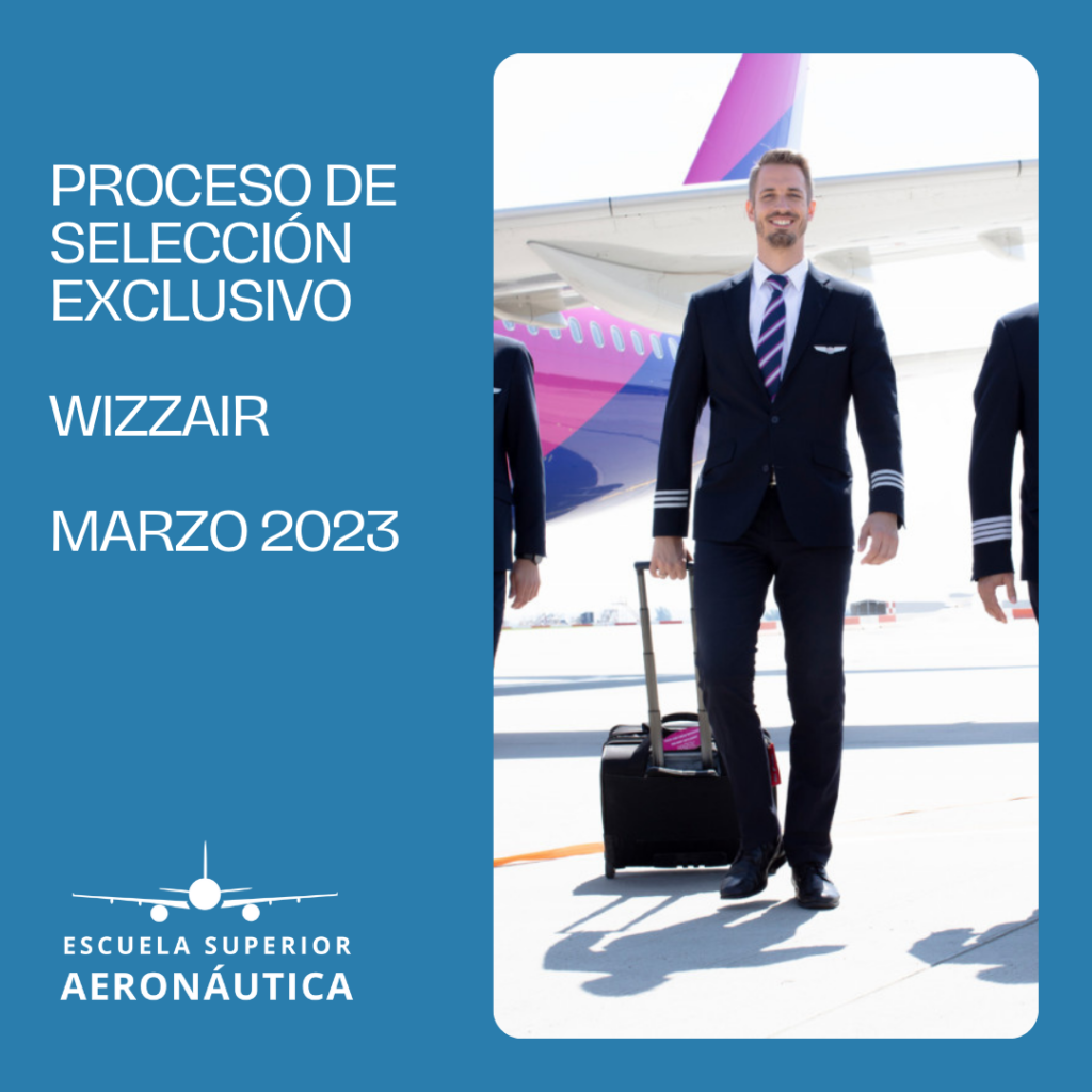 Recruitment Exclusivo de WizzAir en marzo de 2023, en nuestro centro de Madrid