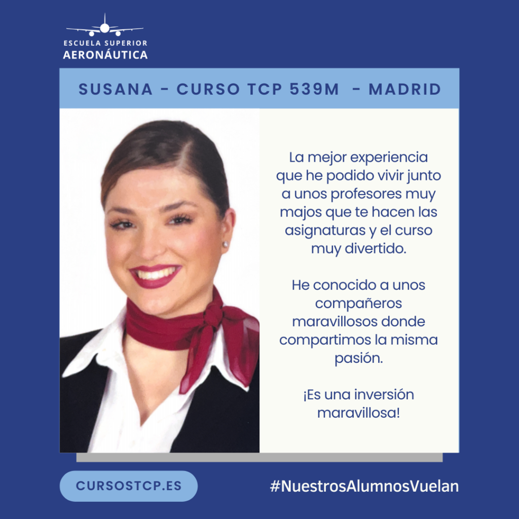 Opinión de Susana, alumna del curso 539M de Madrid. ¡Gracias!