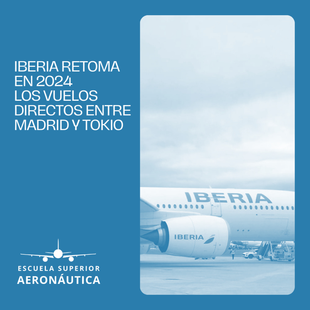 Vuelve la ruta Madrid-Tokio de Iberia para este 2024