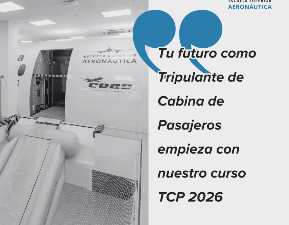 Tu futuro como Tripulante de Cabina de Pasajeros empieza con nuestro curso TCP 2026