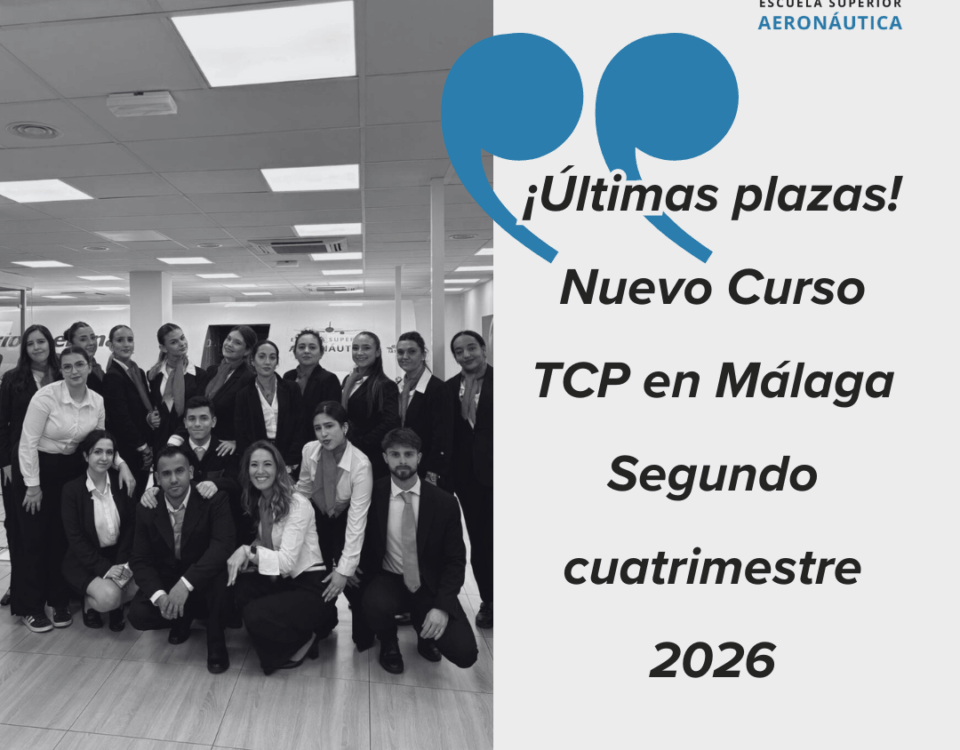 Últimas plazas Nuevo Curso TCP en Málaga Segundo cuatrimestre 2026