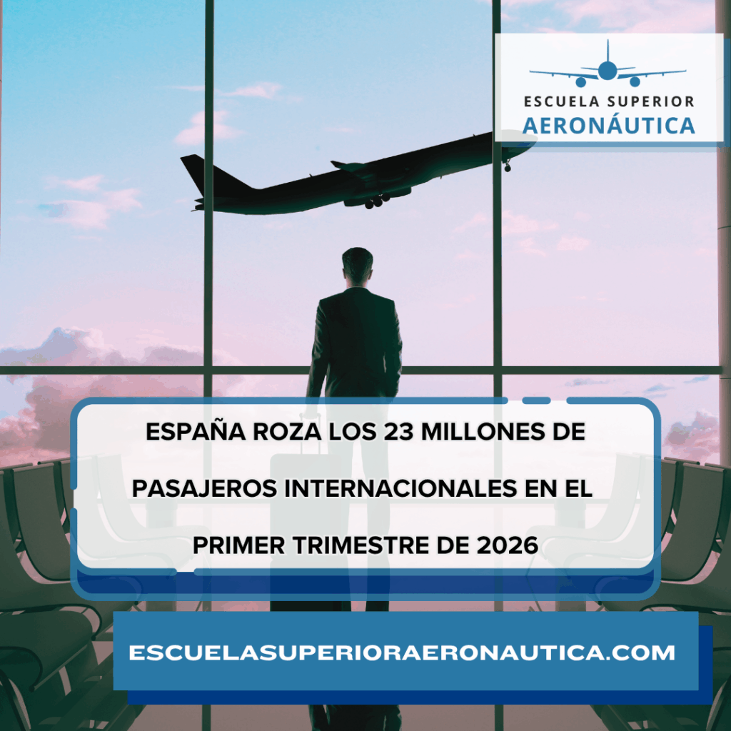 España roza los 23 millones de pasajeros internacionales en el primer trimestre de 2026