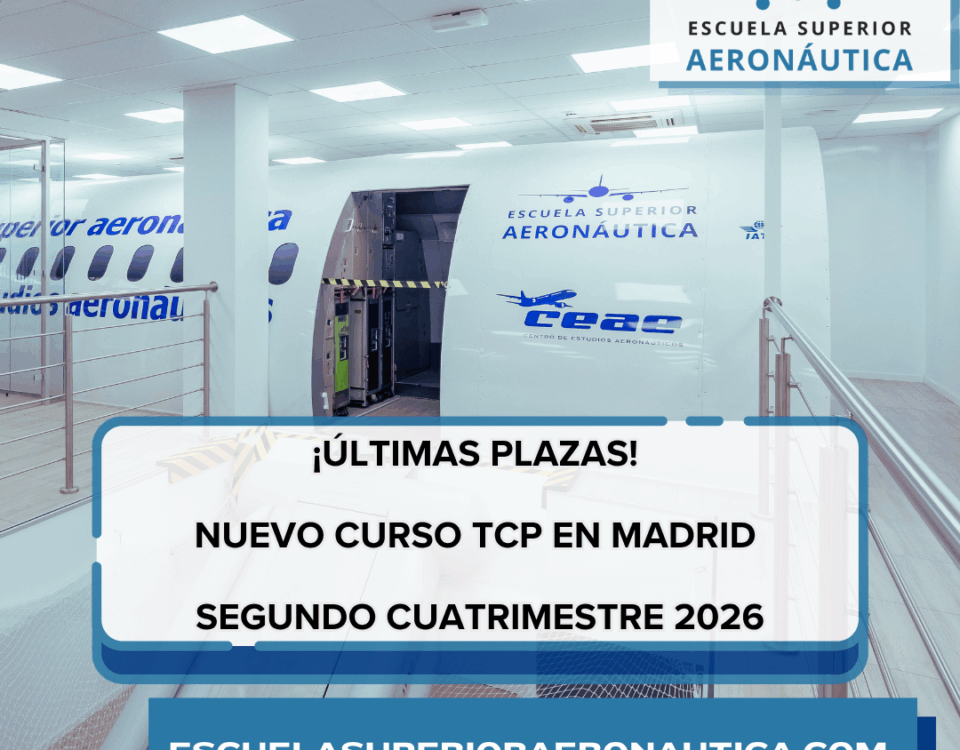 Últimas plazas Nuevo Curso TCP en Madrid Segundo cuatrimestre 2026