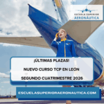 ¡Últimas plazas! Nuevo Curso TCP en León – Segundo cuatrimestre 2026
