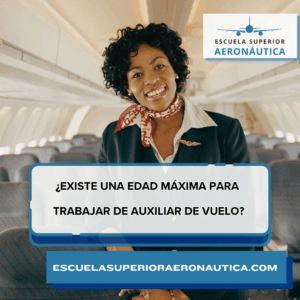 edad máxima para trabajar de auxiliar de vuelo