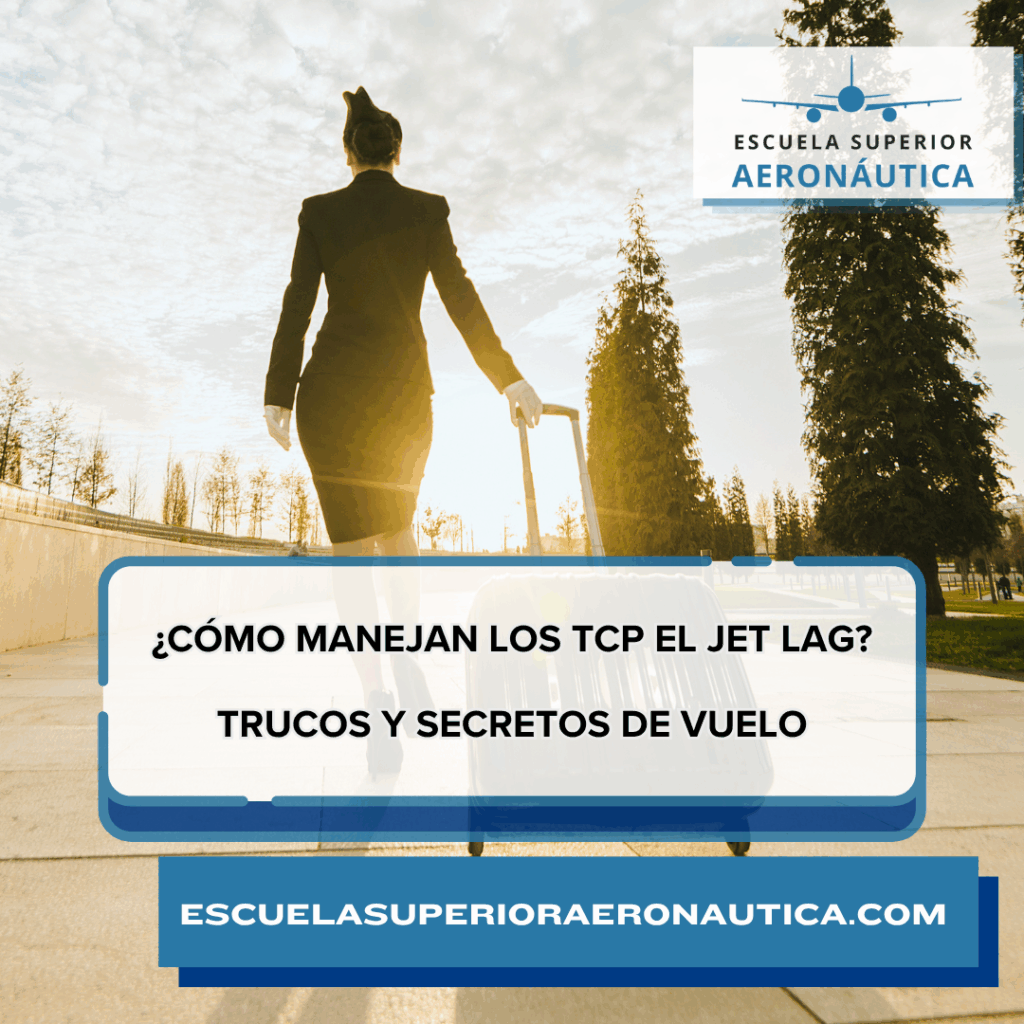 Cómo manejan los TCP el jet lag Trucos y secretos de vuelo
