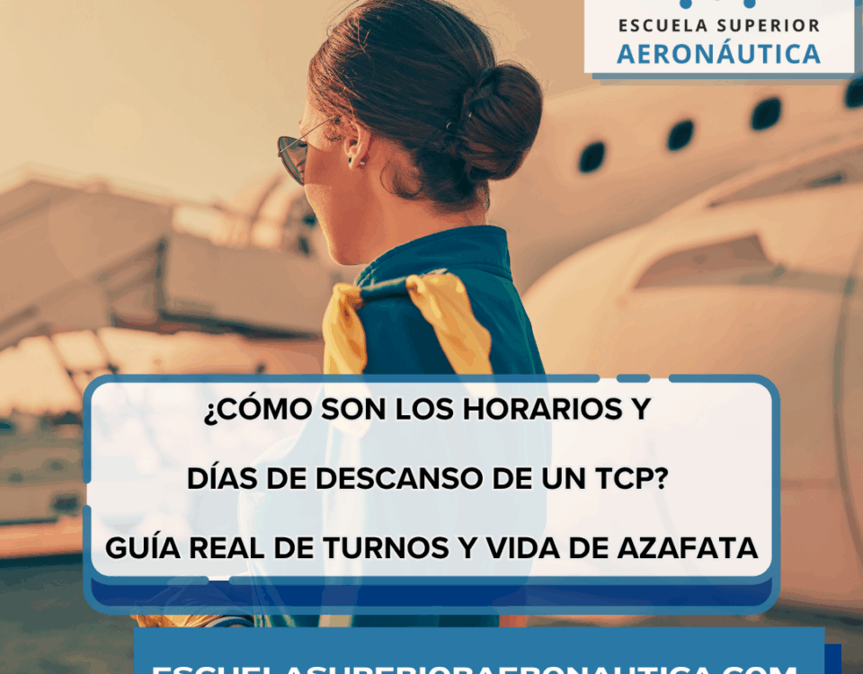 ¿Cómo son los horarios y días de descanso de un TCP Guía real de turnos y vida de azafata
