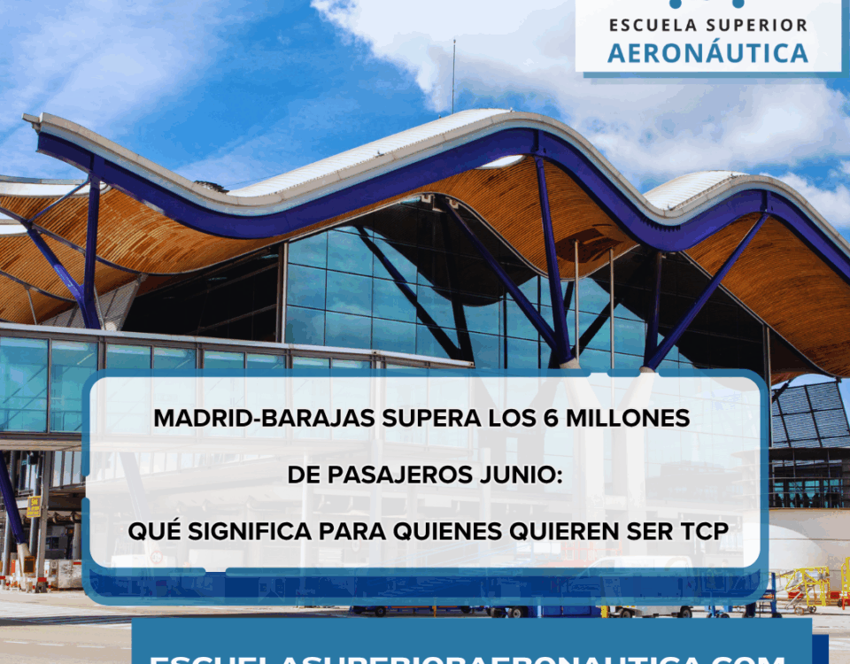 Madrid-Barajas supera los 6 millones de pasajeros junio qué significa para quienes quieren ser TCP