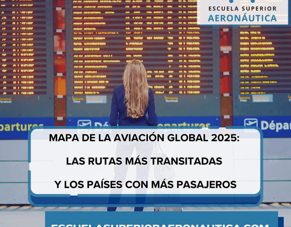 Mapa de la aviación global 2025 las rutas más transitadas y los países con más pasajeros