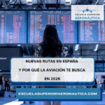 Nuevas rutas en España y por qué la aviación te busca en 2026