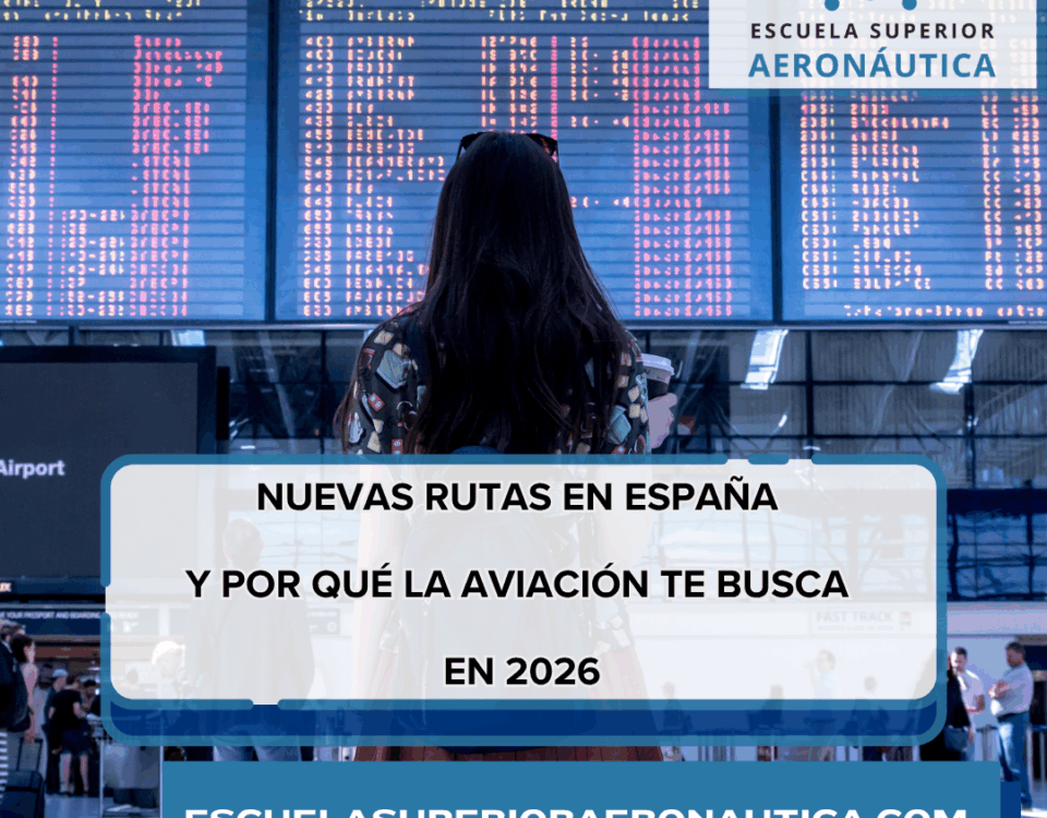 Nuevas rutas en España y por qué la aviación te busca en 2026