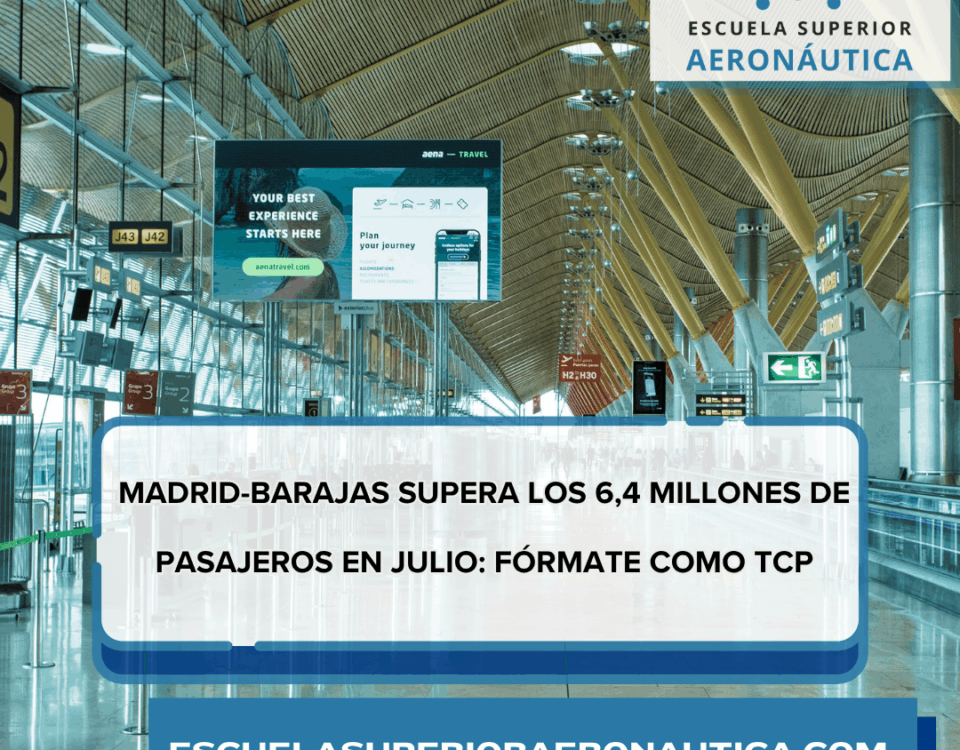 Madrid-Barajas supera los 6,4 millones de pasajeros en julio fórmate como TCP