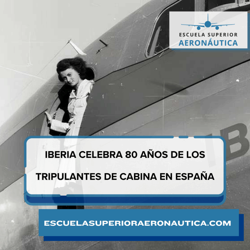 Iberia celebra 80 años de los TCP en España